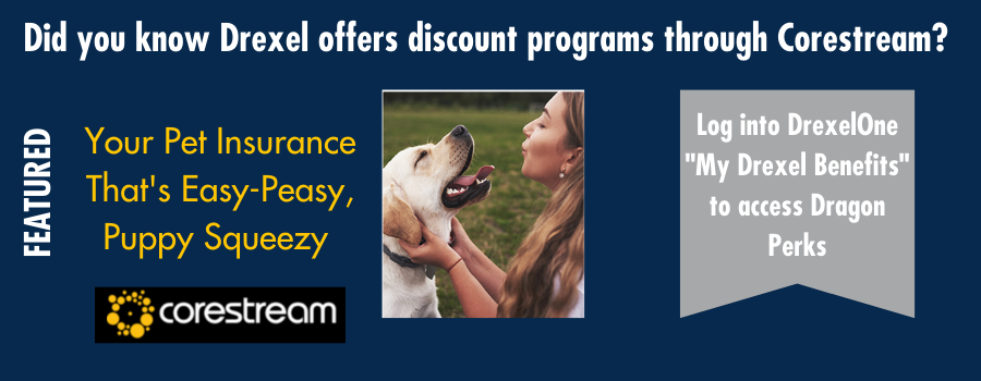 Featured Benefit: Corestream Pet Insurance